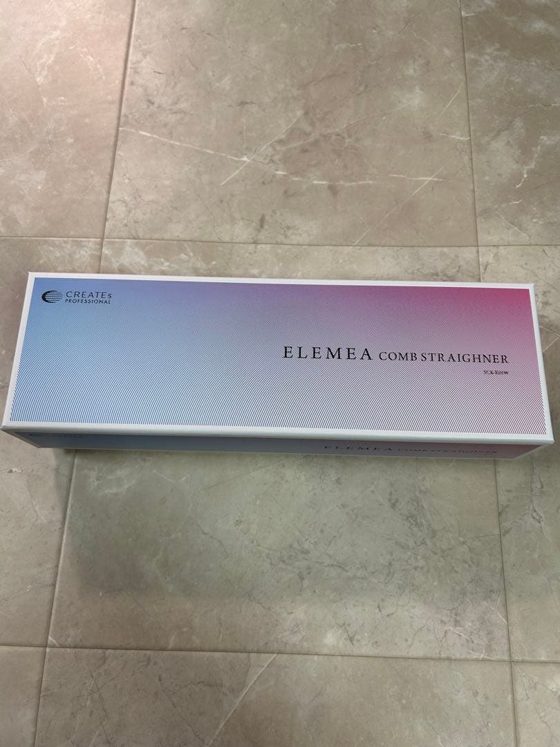 エレメアコームストレイナー SCK-K01W ヘアアイロン　クレイツ エレメアコームストレイナー