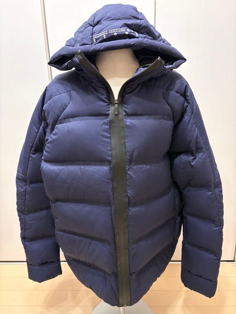 Oakley フード付きダウンジャケット ネイビーL