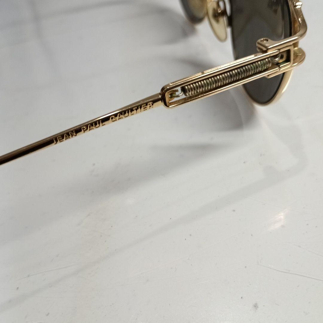 ジャンポール・ゴルチェ 金色オーバルサングラス - メルカリ