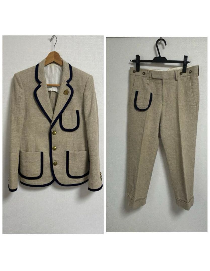 アレフルード リネン パイピングジャケット UVERworld TAKUYA∞ - メルカリ