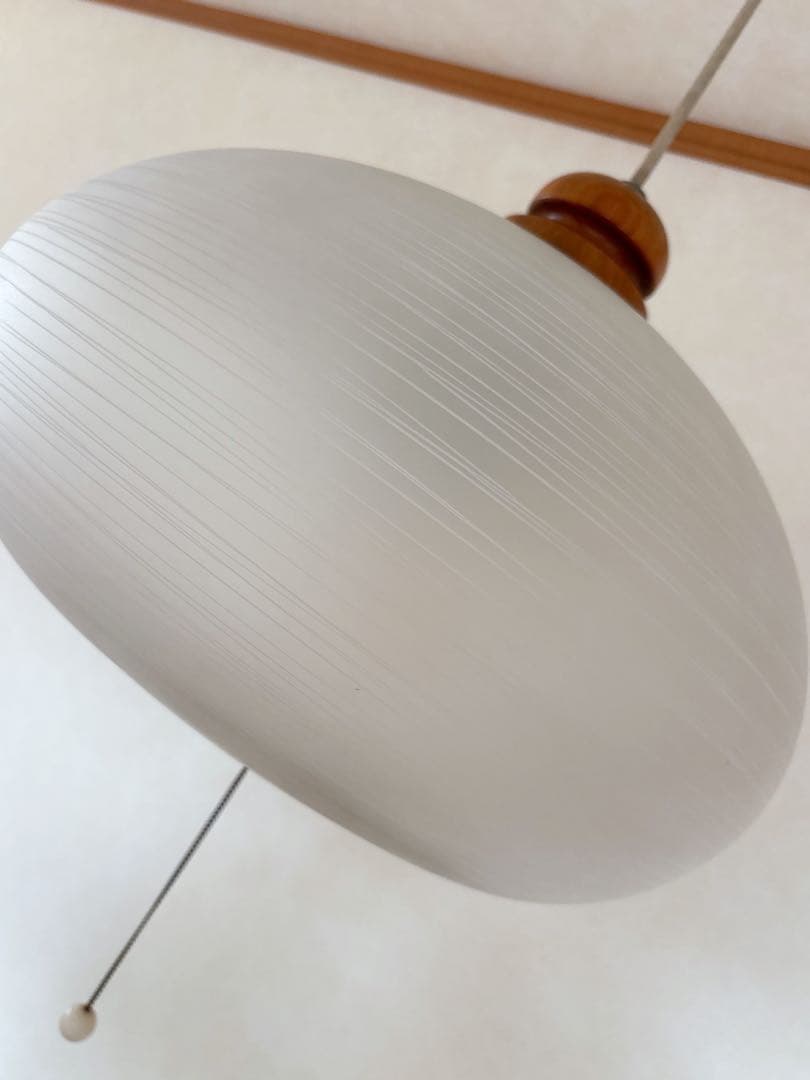 yamagiwa ヤマギワ 糸巻き ペンダント ランプ ライト レトロ 昭和