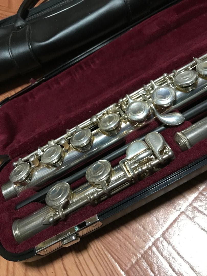 YAMAHA ヤマハ 211SII フルート シルバー ケース バッグ付き