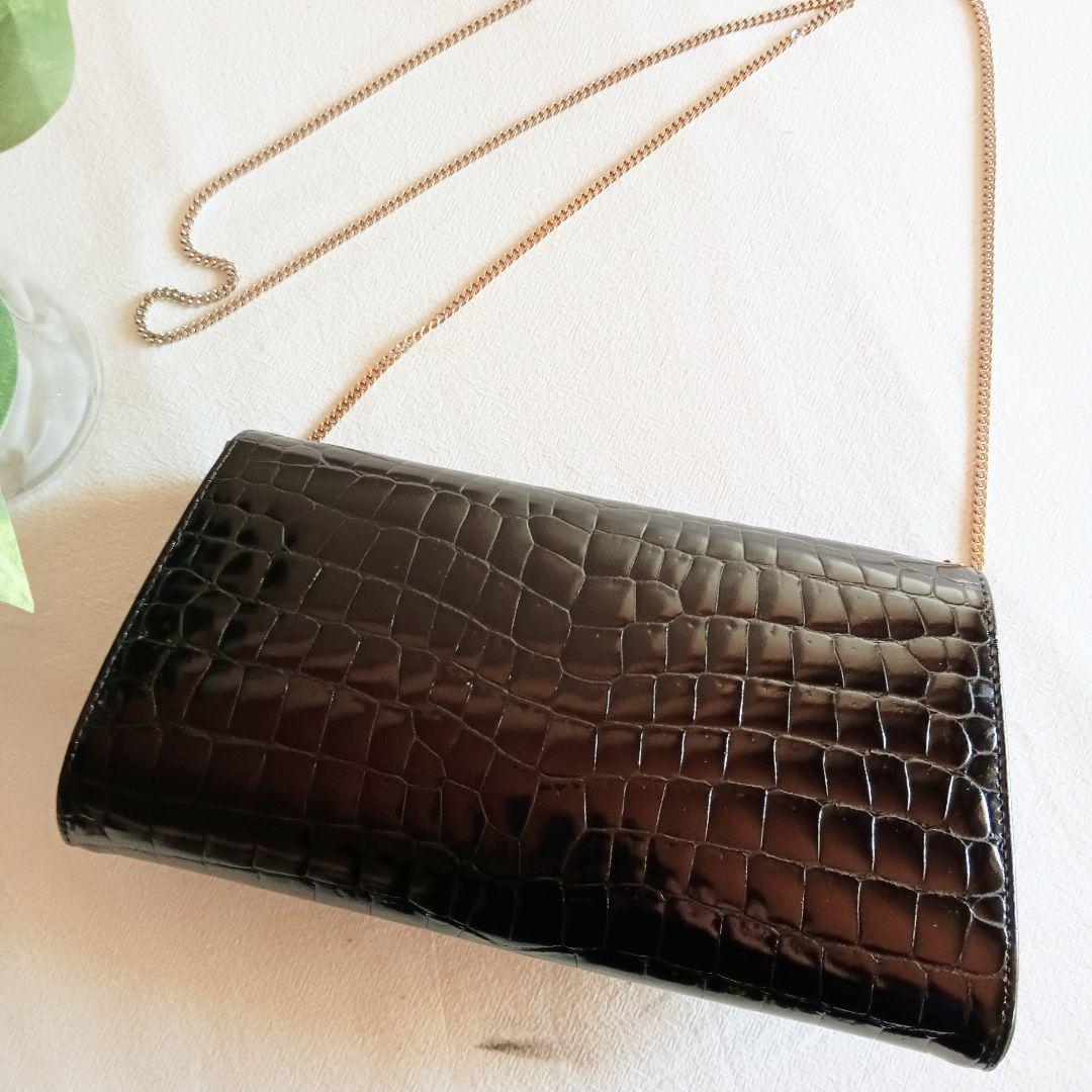 美品 フェンディ ビンテージ レザー 2way クラッチバッグ レディース