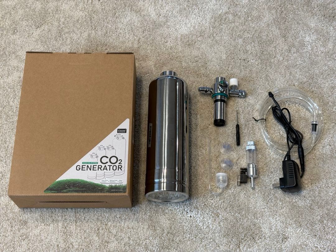 Clscea クレシー G600Smini-JP co2添加キットシルボン 水草 Amazon | Clscea クレシー G600S-JP グレードアップ版水草用化学反応式