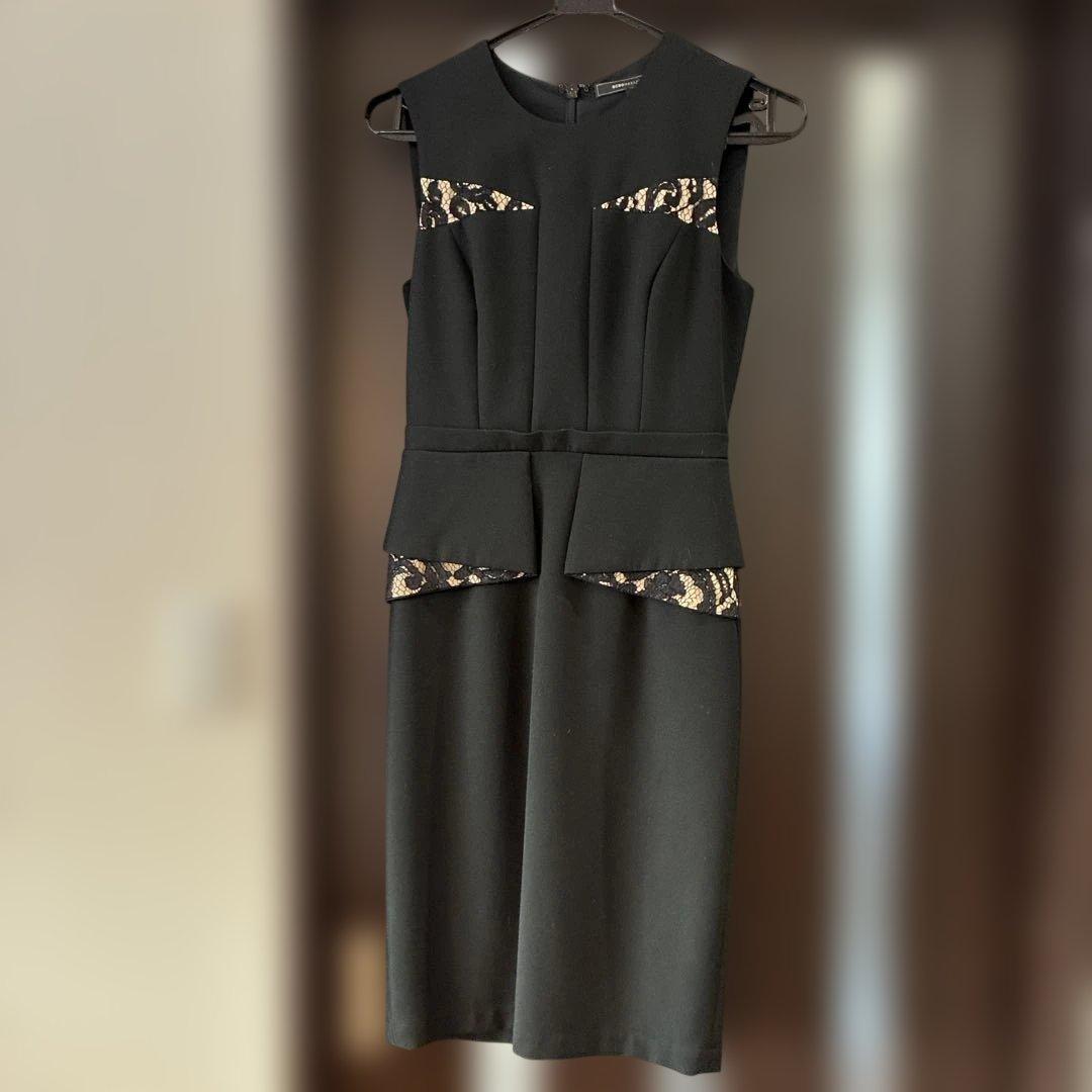 BCBGMAXAZRIA ブラック ノースリーブ ワンピース サイズ2 - メルカリ