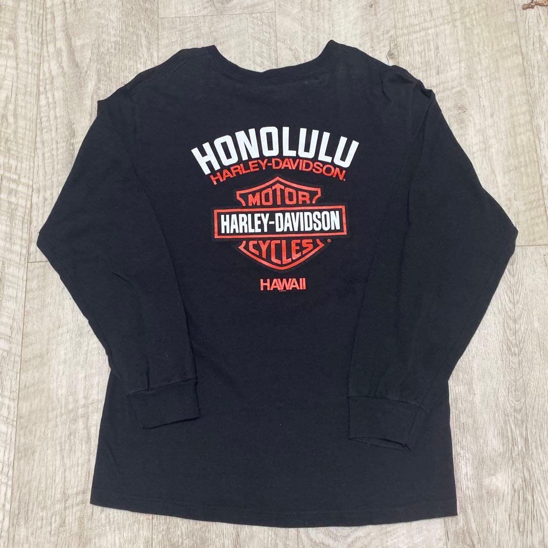 Harley-Davidson ハワイホノルル 限定 ロングTシャツ 】レア - メルカリ