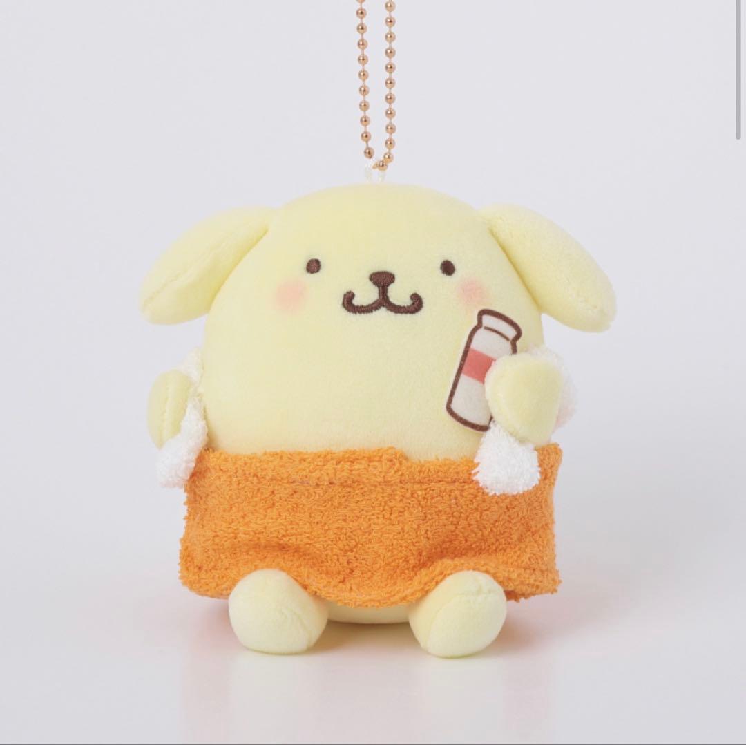 ポムポムプリン ほかほかリラックスタイム むにゅぐるみ マフィン 2点
