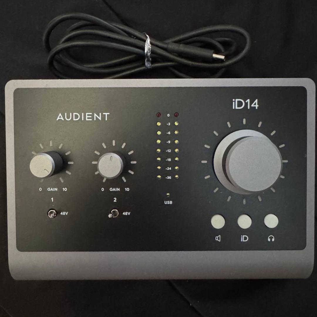 AUDIENT iD14 オーディオインターフェイス Amazon.com: Audient Audio Interface iD14 MKII, 2 Class-A