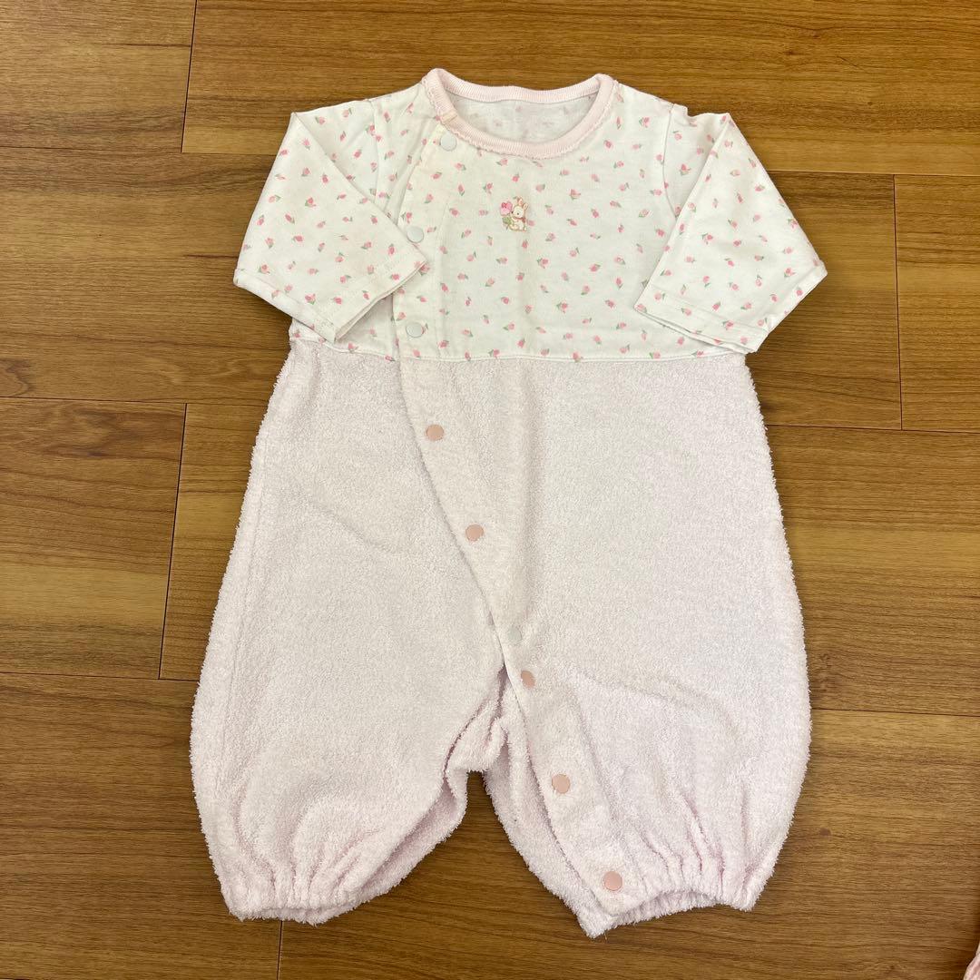familiarファミリアロンパース4点セット新生児 - メルカリ