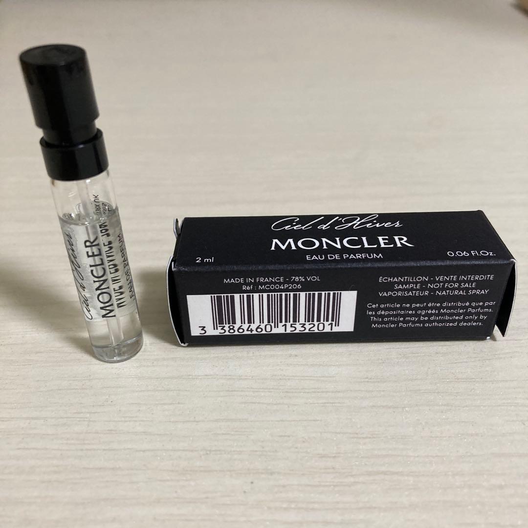 モンクレール シエルディベール オードパルファム 香水 2ml MONCLER