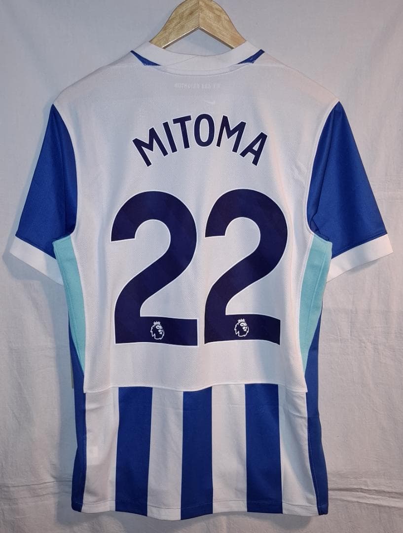 限界価格】ブライトン 25-26 レプリカ ホーム 22.三笘薫【値下げ不可