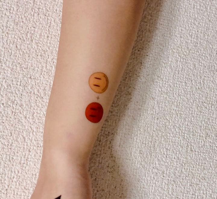 WOODZ スンヨン風 タトゥーシール2セット - メルカリ