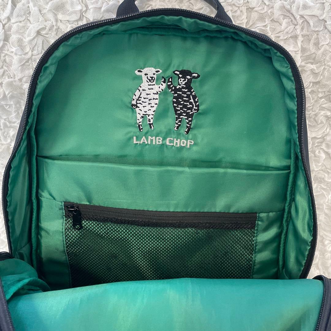 graniph ラムチョップ 無重力リュック AGS機能 子羊 刺繍 ブラック