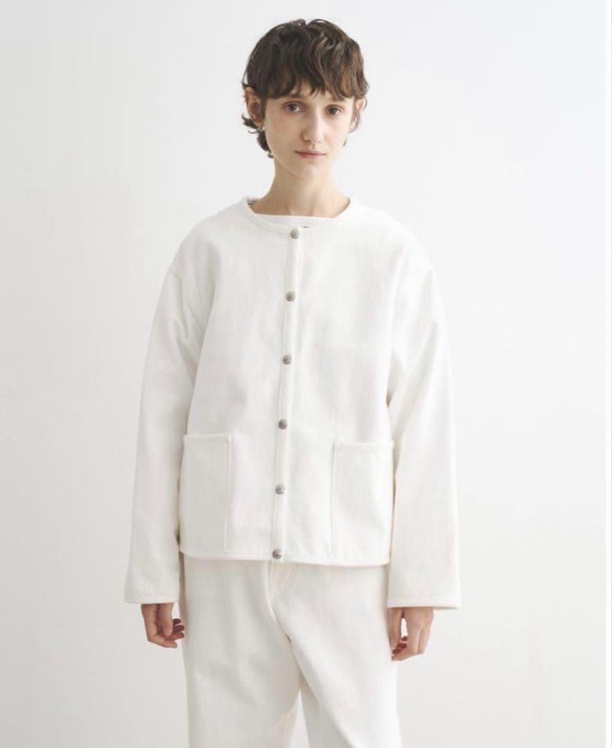 トラディショナルウェザーウェア ARKLEY A-LINE DENIM 白 - メルカリ