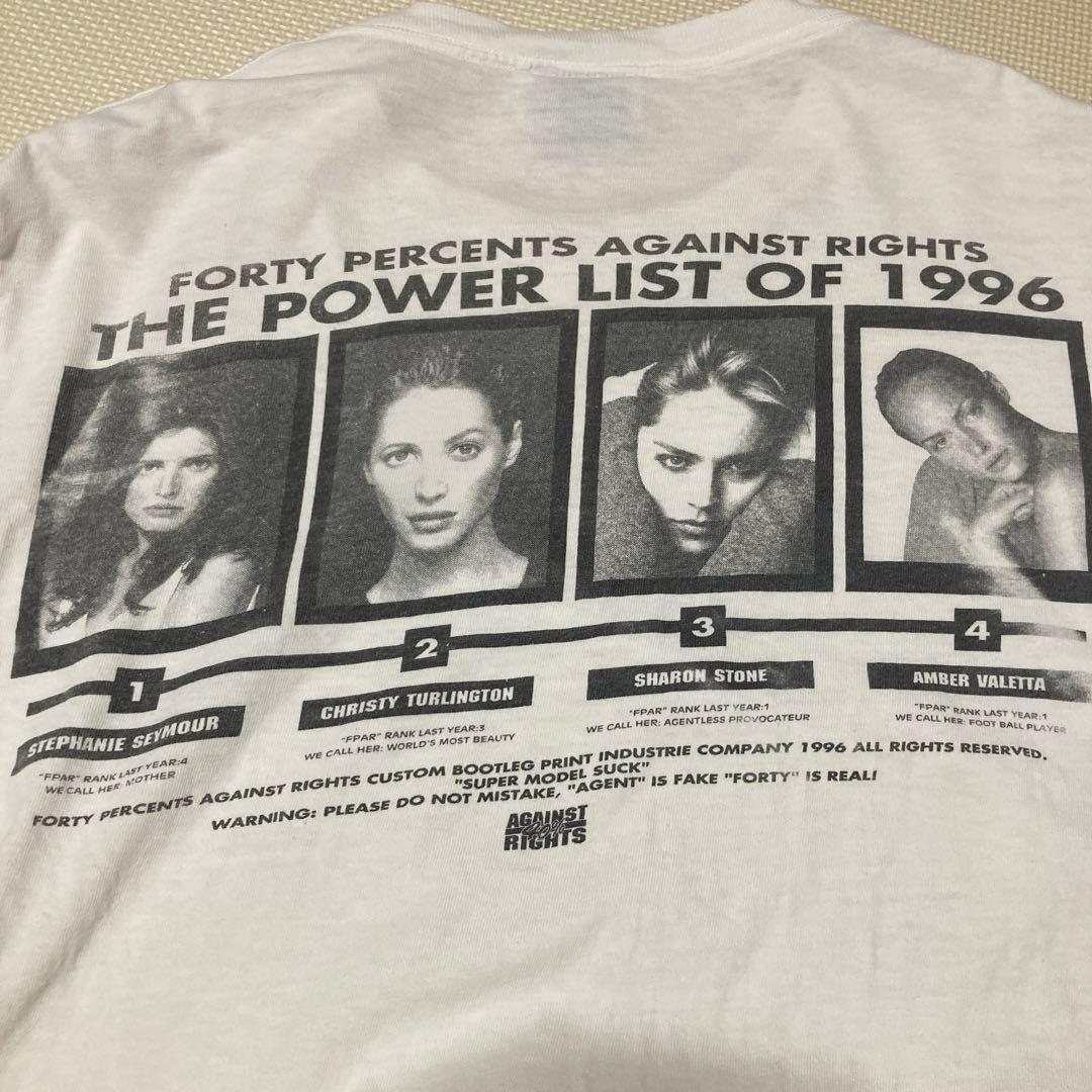 40% fpar スーパーモデル Tシャツ - メルカリ
