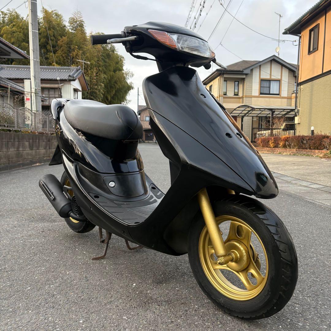 茨城！実働！AF34 ZX ライブディオ ブラック 原付50cc 2st - メルカリ