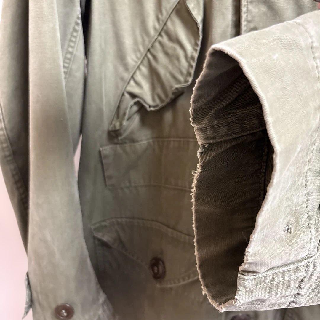 希少】US.ARMY 40s M47 アルミジップ モッズコート S - メルカリ