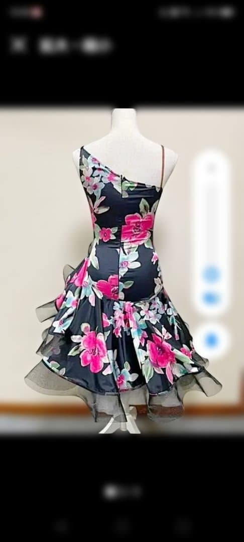 社交ダンス ラテン ドレス ワンピース SM〜M 競技 デモの通販はau PAY