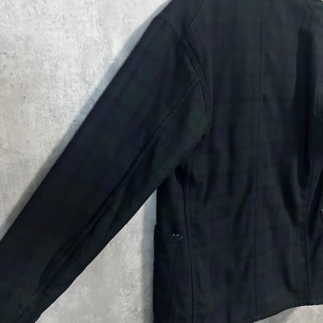 POST O'ALLSカバーオールE-Z RIDERブラックウォッチUSA製S - メルカリ