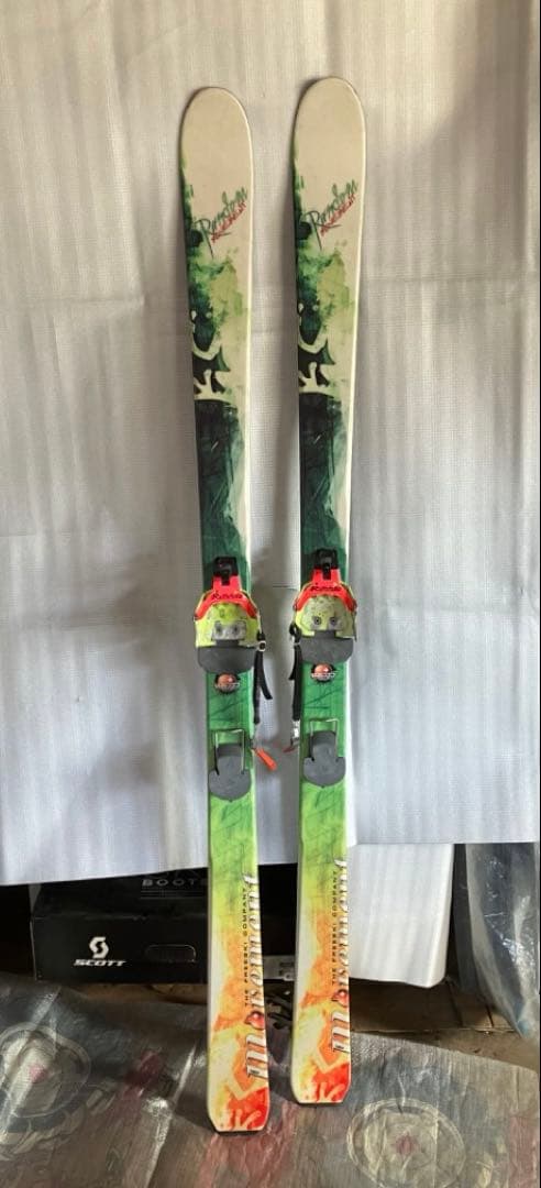 テレマークスキー板 Movement Random 167㎝ ビンディング付き - メルカリ