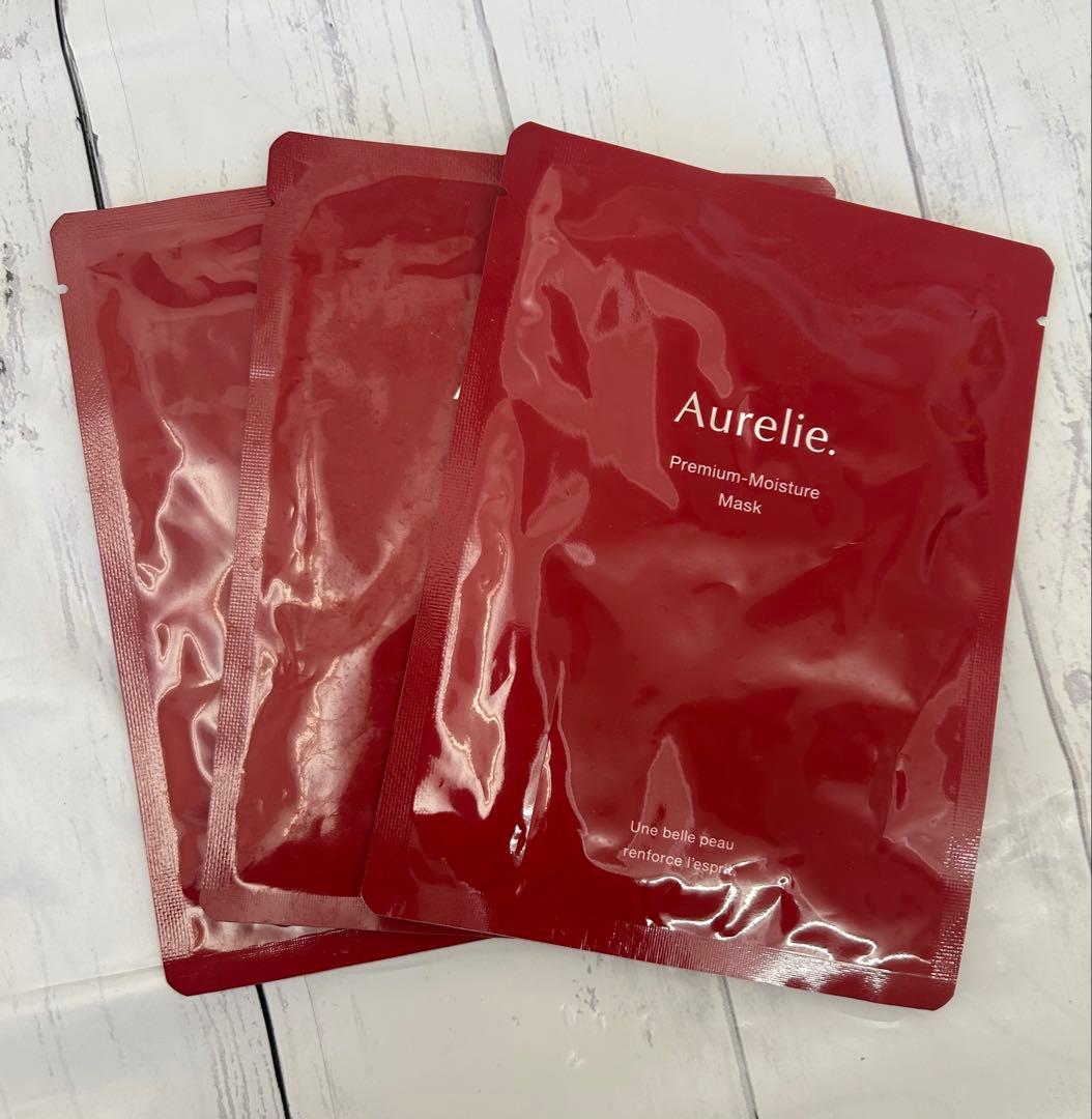 Aurelie.♡プレミアムモイスチャーマスク 3枚入り - メルカリ