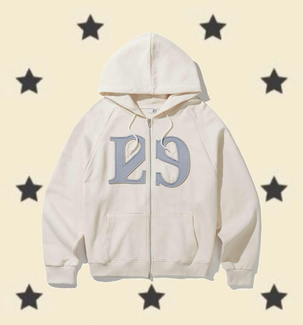 ILLIGO イリゴ ジップアップパーカー クリーム L - メルカリ