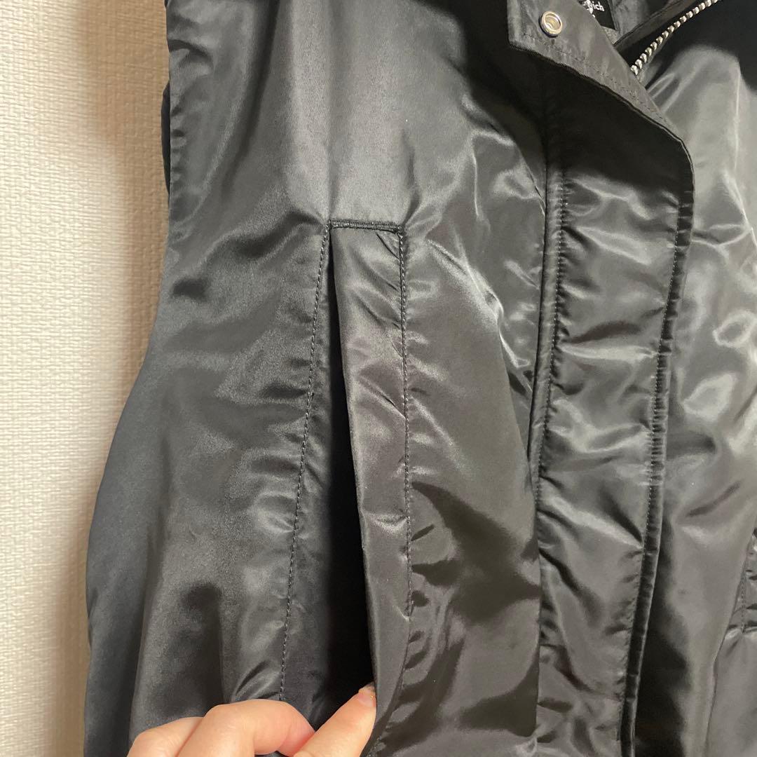 今季 MUNICH ナイロンツイル×シープボアバルーンフライトベスト - メルカリ