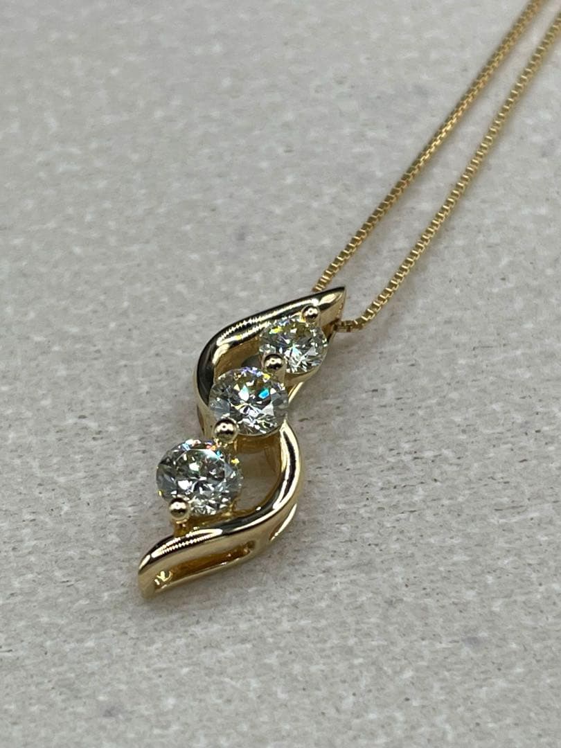 JA200☆高級 ダイヤモンド0.4ct K18 ペンダントヘッド - メルカリ