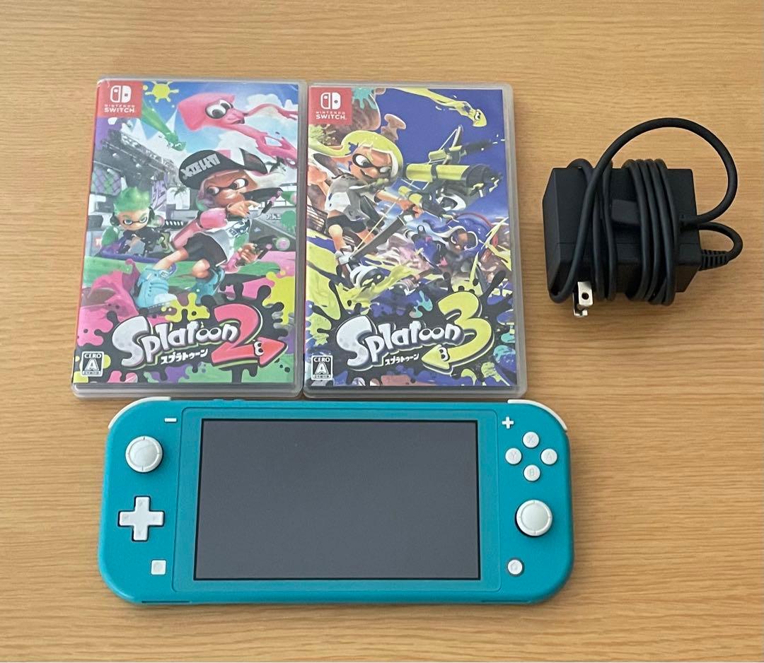 Nintendo Switch Lite ターコイズ +スプラトゥーン2.3 Nintendo Switch Lite ターコイズ | 商品詳細 | マイ・グリーン