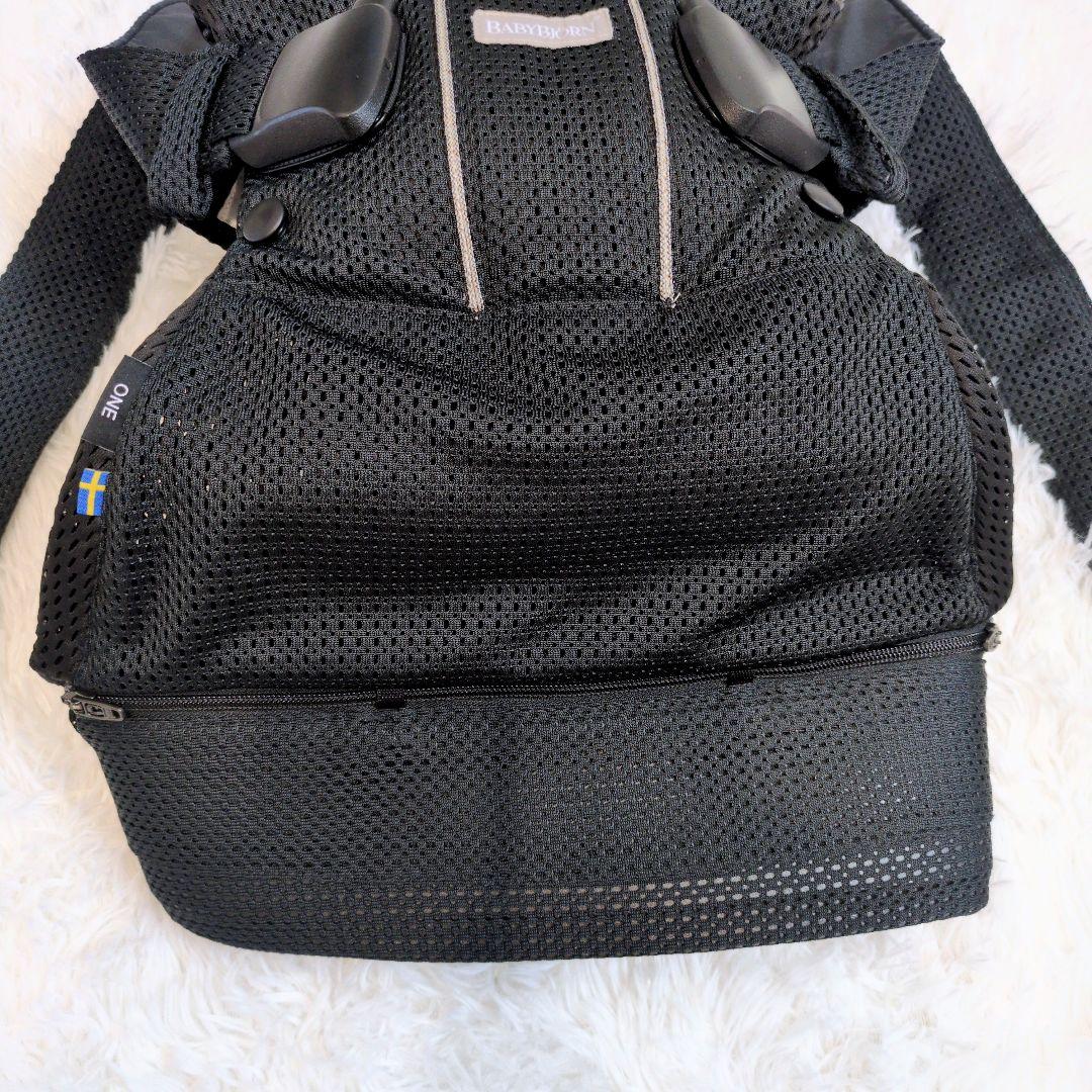 美品 ベビービョルン ワンカイエアー 抱っこ紐 ブラック トイザらス
