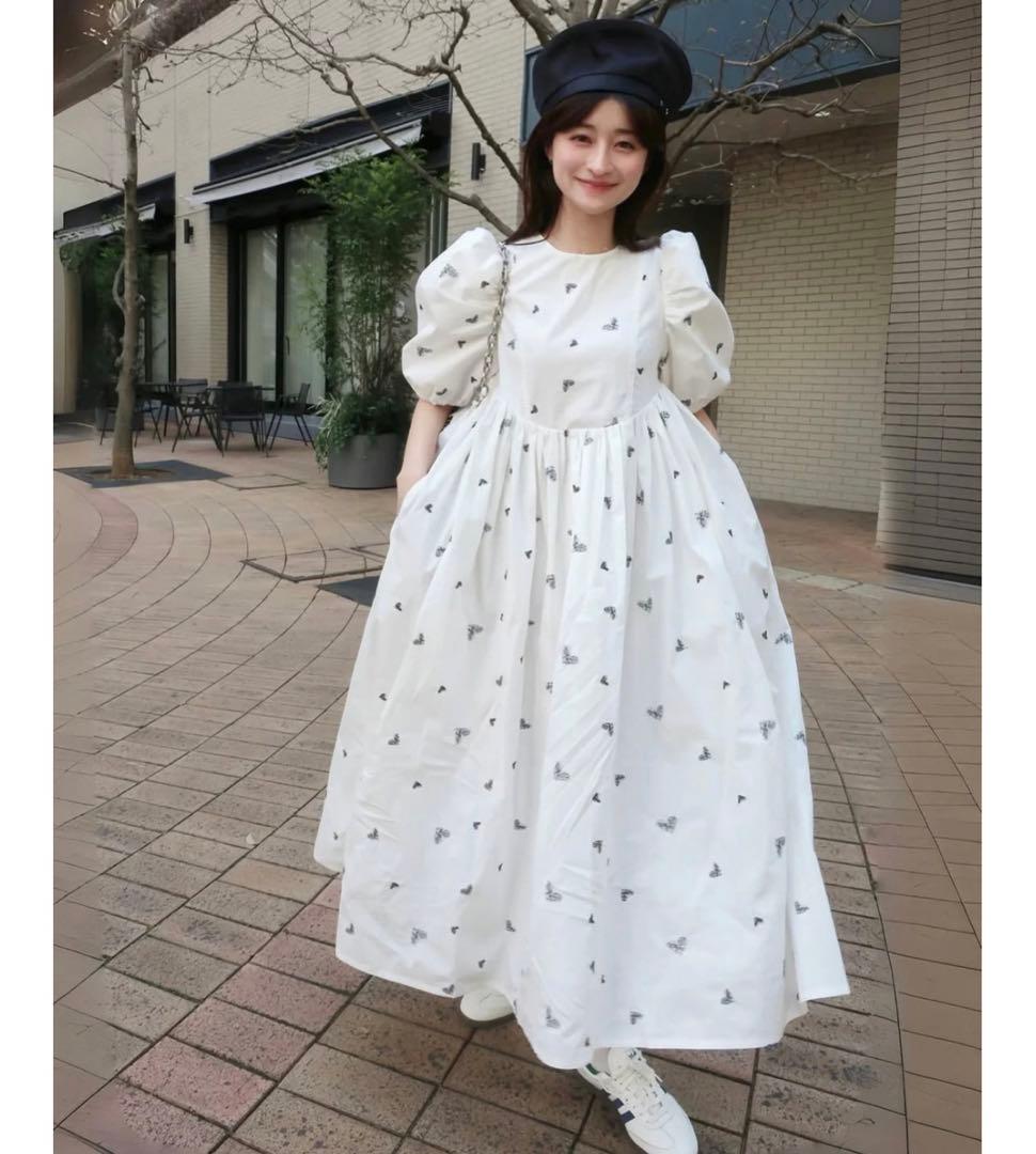 最終値下げ】BIBIY. EMILY HEART DRESS - メルカリ