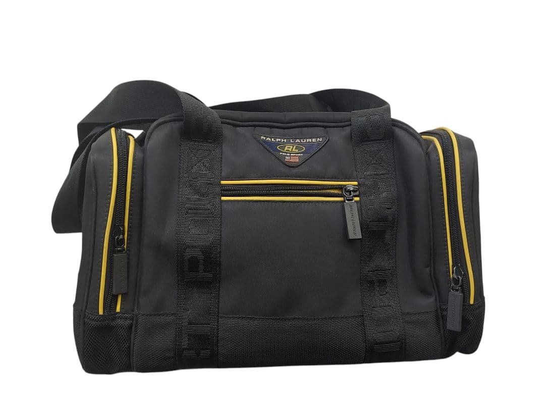 90s Ralph Lauren バッグ ポロスポーツ ミニボストンバッグ - メルカリ