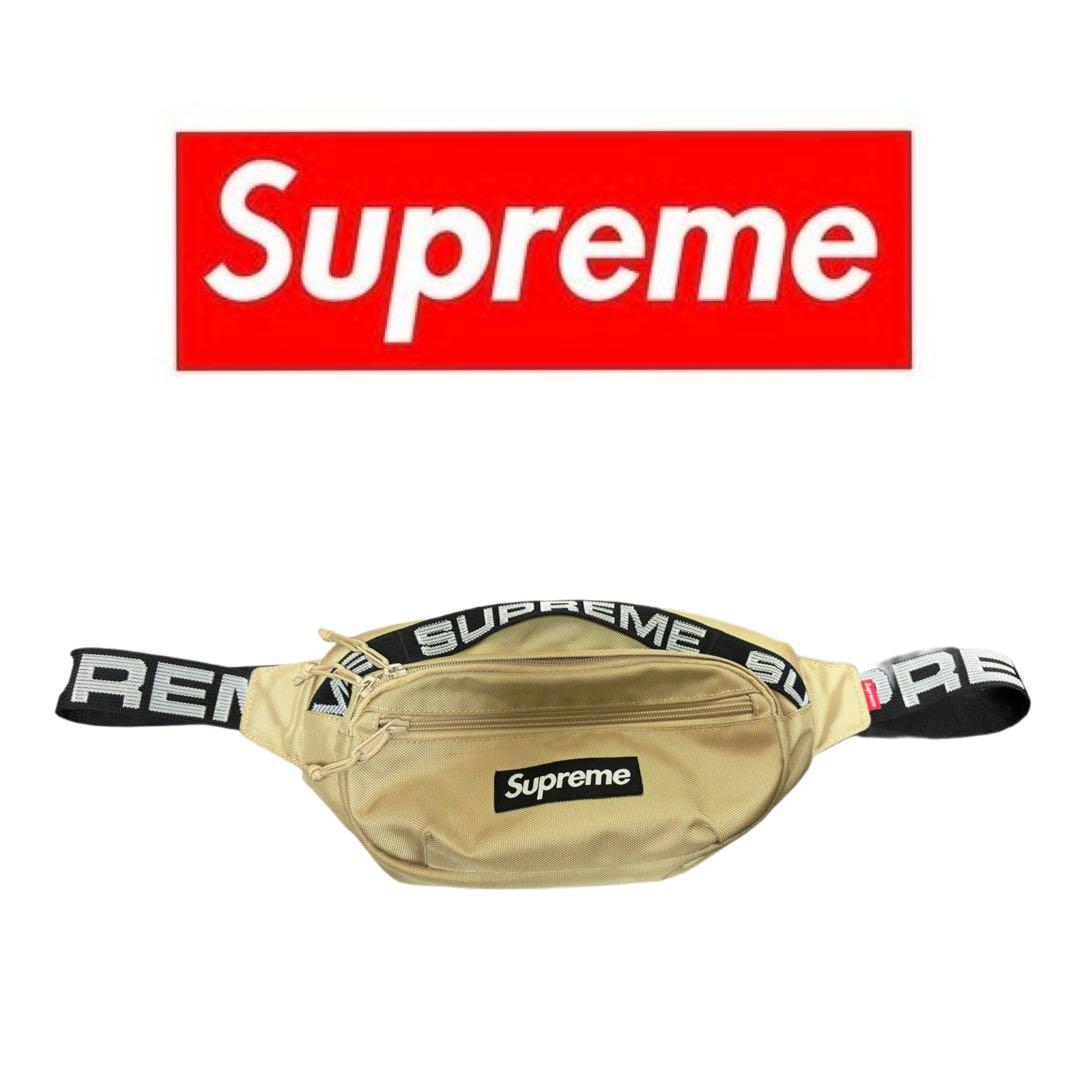 Supreme シュプリーム 2018ss ウエストバッグ ベージュ s-l400.jpg