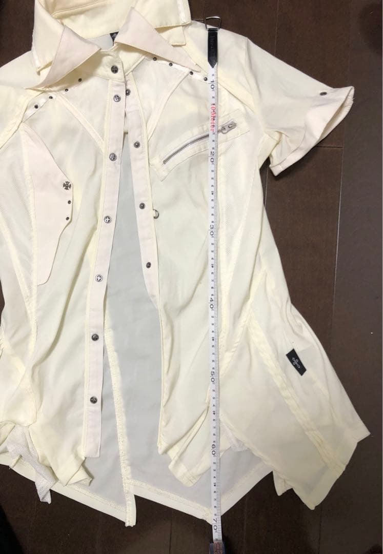 OzzCroceオッズクローチェクリーム色ショートスリーブシャツ - メルカリ