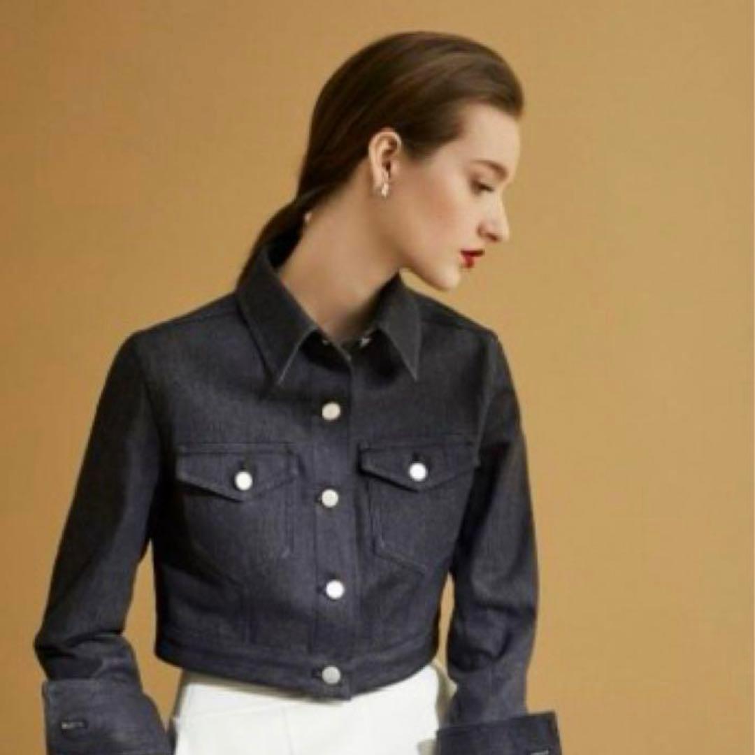 FOXEY NEWYORK フォクシーニューヨーク デニムジャケット 38 - メルカリ