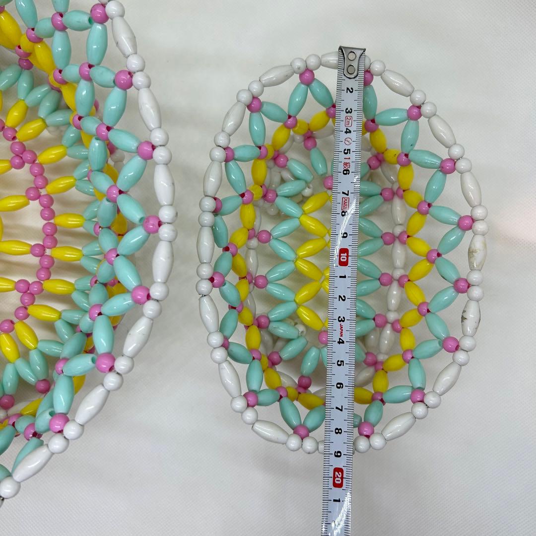 スイマー ビーズカゴ レトロ 中古 店舗用 7個セット - メルカリ