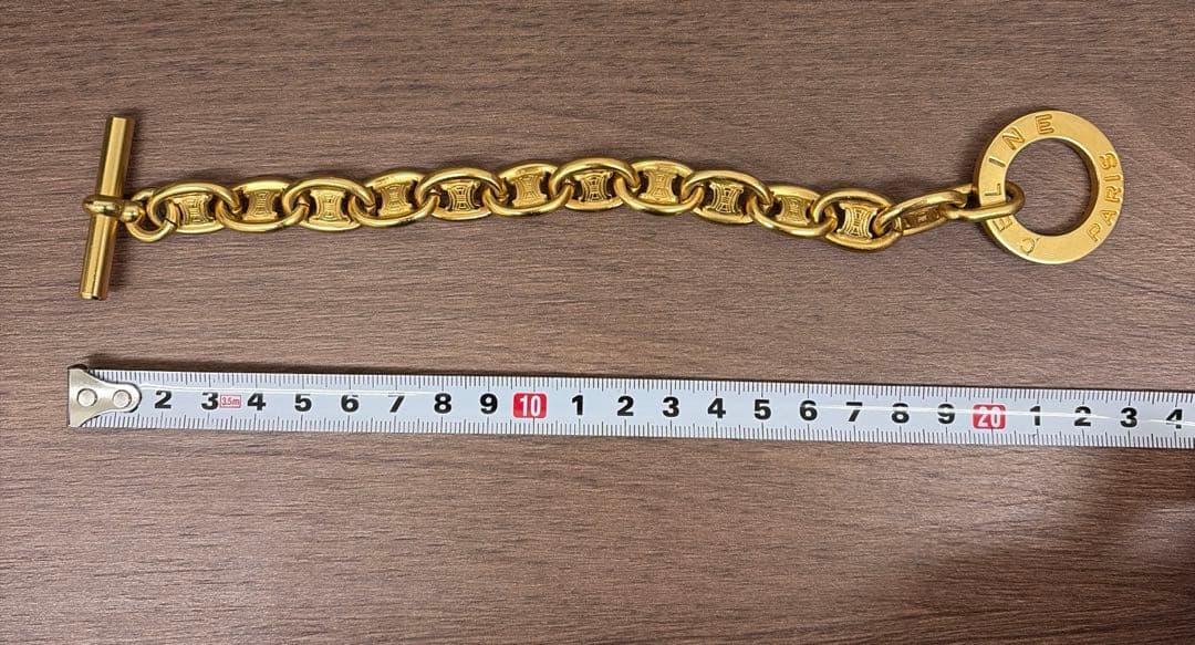 オールドセリーヌ ブレスレット トリオンフ シェーヌダンクル ユニ