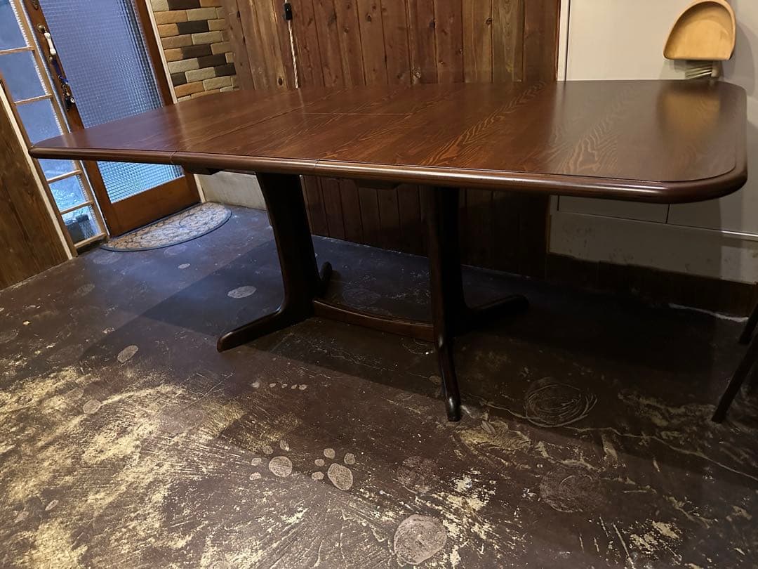 t*e様 ダイニングテーブル エクステンションテーブル 伸縮式