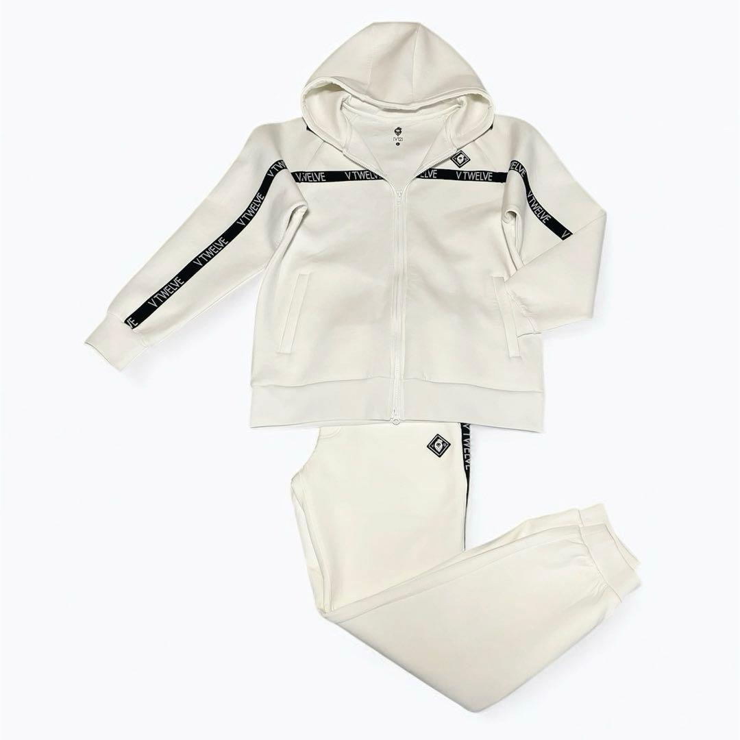 V12 TAPE PARKA & TAPE LIB PANTS スウェットL