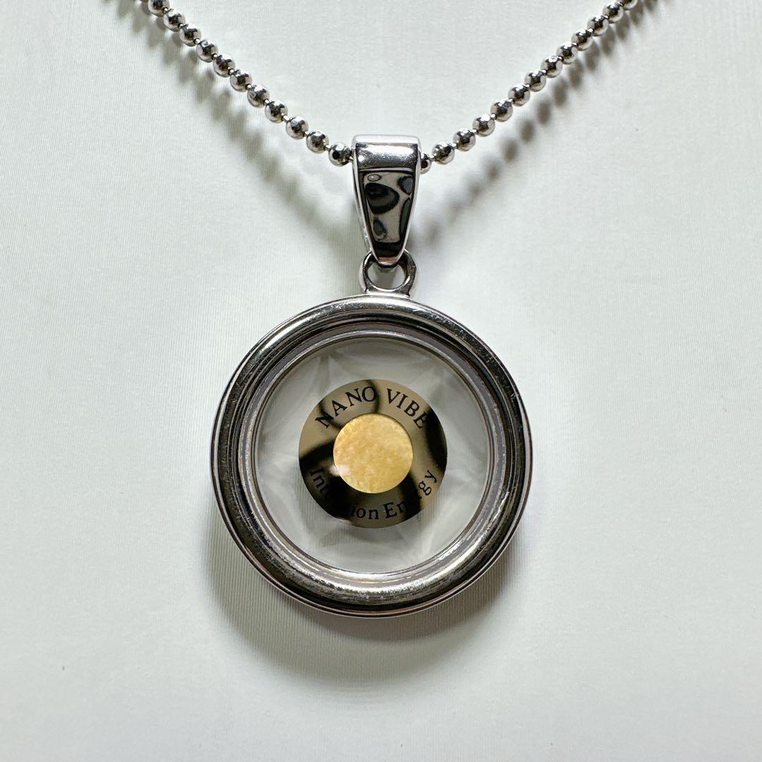 NANO VIBE ナノバイブ ペンダント ネックレス 直径約2.0cm - メルカリ