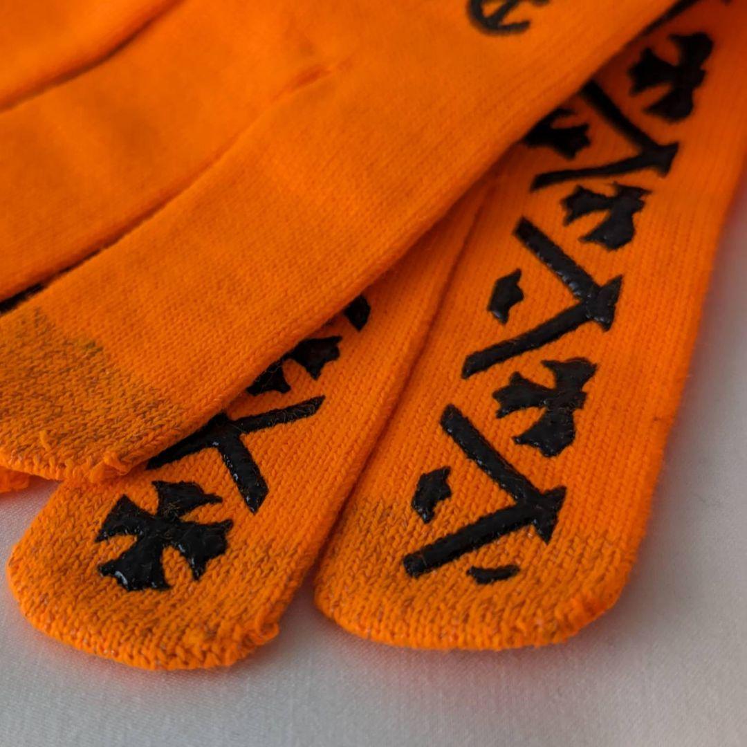 クロムハーツ 手袋 オレンジ CHROME HEARTS М - メルカリ