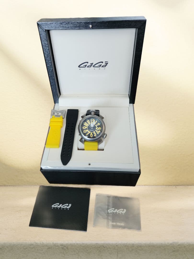 【即発送出来ます】ガガミラノ ダイビング 48mm 楽天市場】☆良品・保付☆【GaGa MILANO】ガガミラノ ダイビング48mm