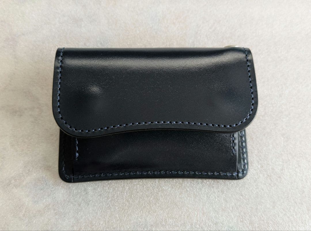 ワイルドスワンズ　アイレット　ネイビー　付属品なし 2023限定シェルコードバンシリーズ（初秋編） | WILDSWANS(ワイルド