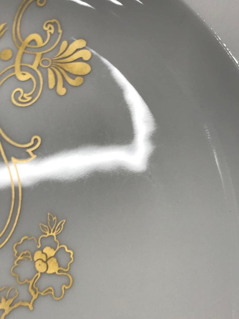 ②【美品】 PLATO GOLD プレート　26.5cm 4P