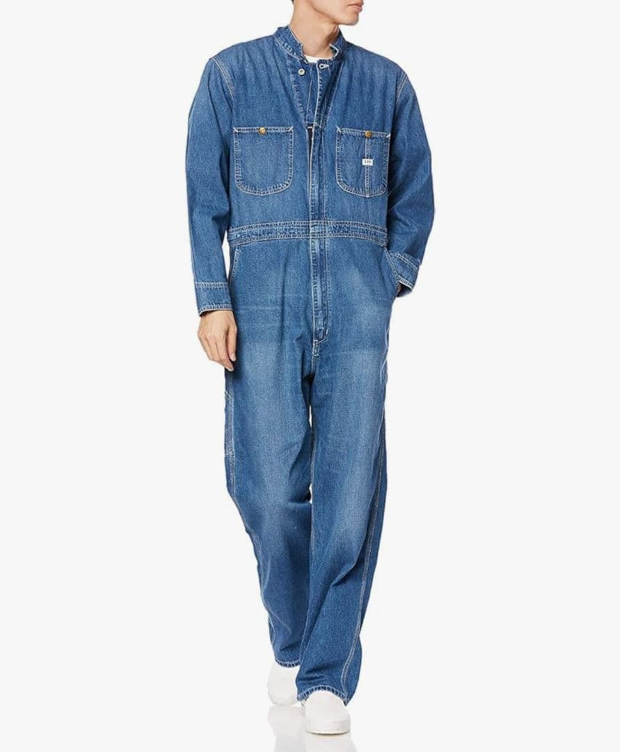 Leeリー ツナギ デニムオールインワン 作業服 男女兼用 新品 メルカリ