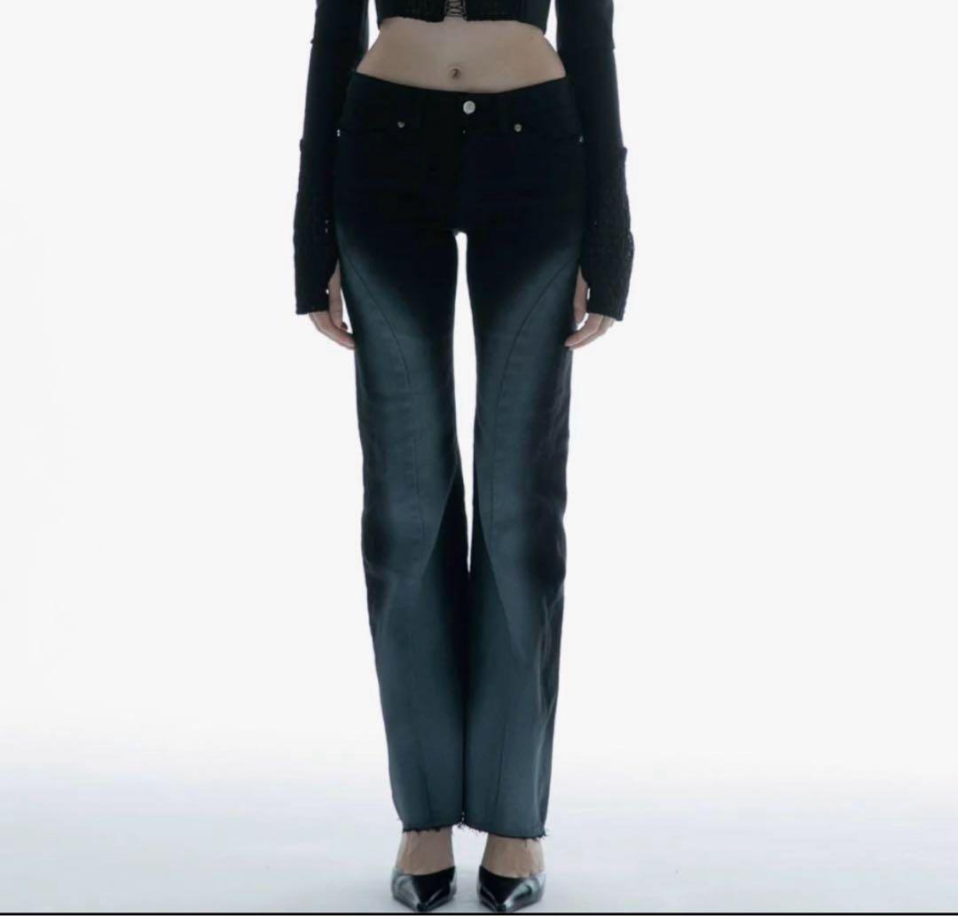 THEREDTHREAD S bootcut pants gradationの通販はau PAY マーケット