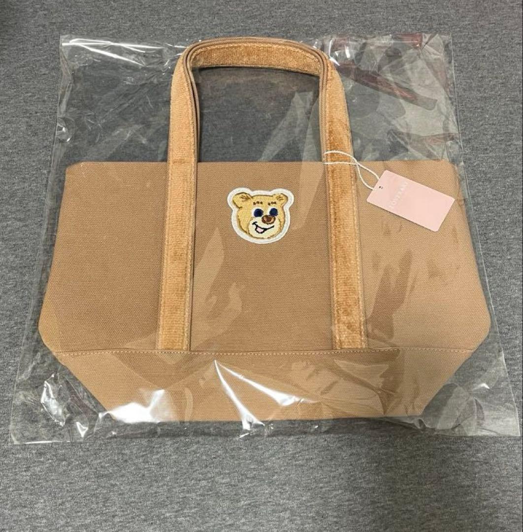 FEILER オールドテディワッペントートバッグ ベージュ 小 - メルカリ