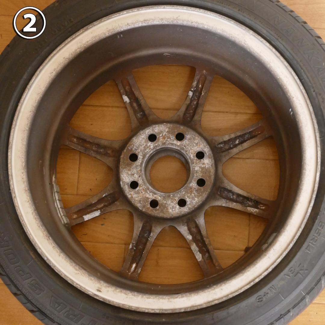 RAYS GR-N 14インチ 6.0JJ PCD100 +34 4本【中古】