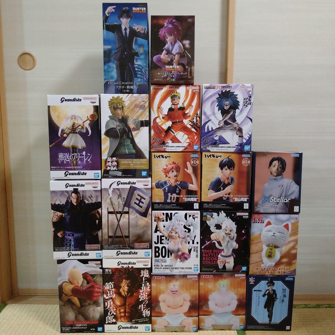 最新 新作 プライズフィギュア まとめ売り 19個セット ジャンプ系他