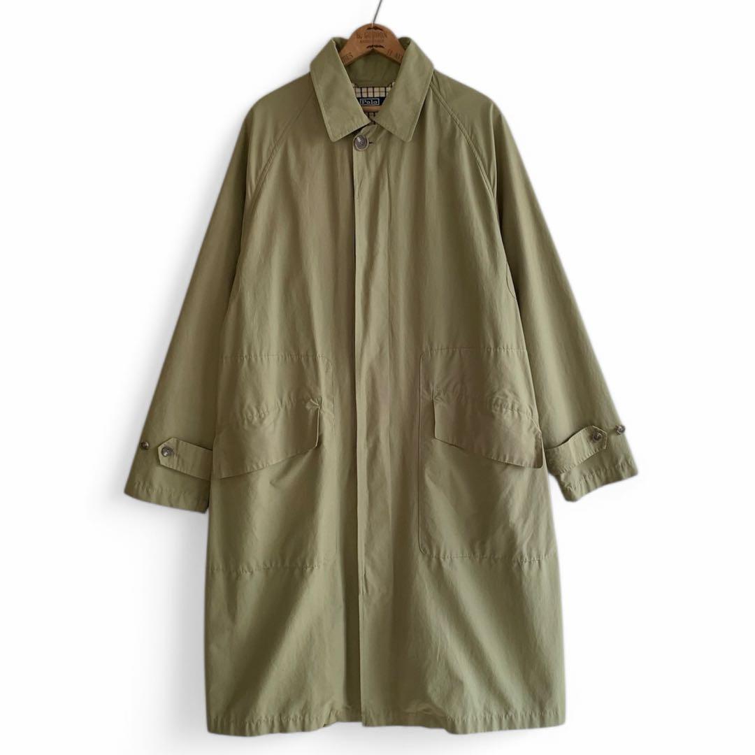 00's Polo Ralph Lauren バルマカーンコート 一枚袖 鶯色 - メルカリ